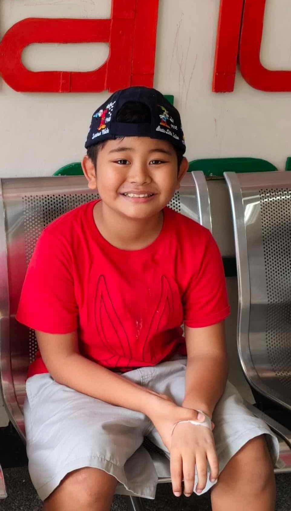 Child receiving care at Adonai's Mercy House