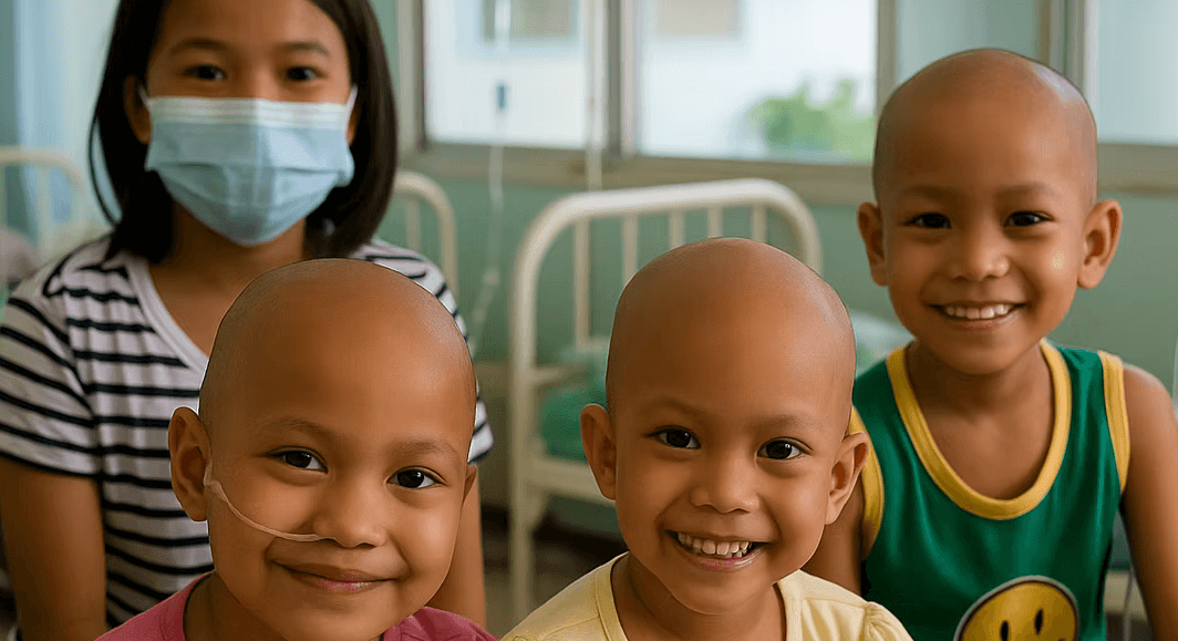 Children we serve - brave young fighters at Mary Johnston Hospital